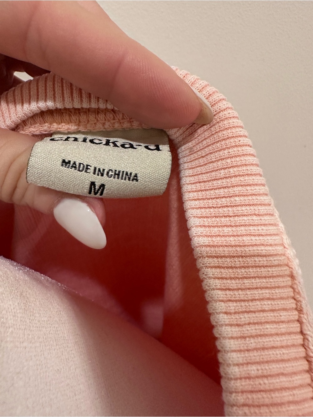 SEASIDE Pink Waffle-Knit Crewneck Sweatshirt - Picture 2 of 2